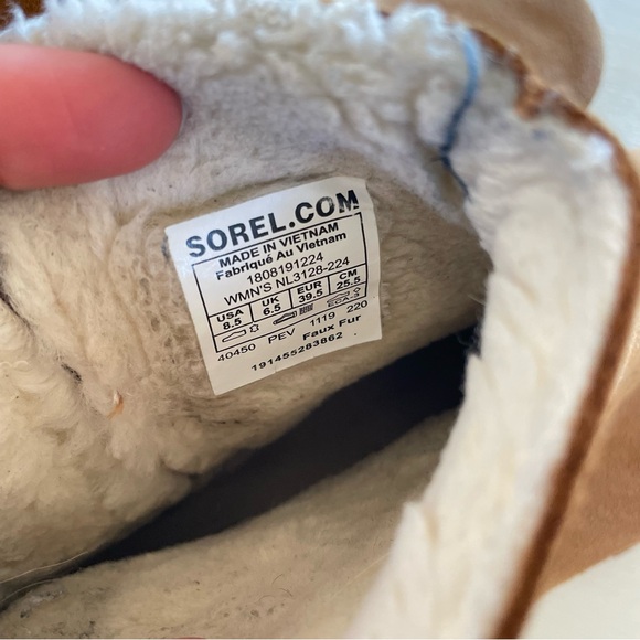 Sorel Camel Brown Kinetic Short Boots - Picture 11 of 13